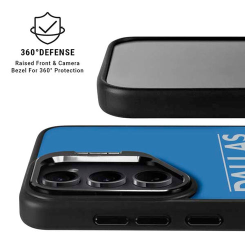 NBA Dallas Mavericks Standard - Light Blue Galaxy S24 Plus Kickstand Case
